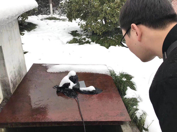 嚴(yán)寒風(fēng)雪！擋不住為客戶服務(wù)的熱情