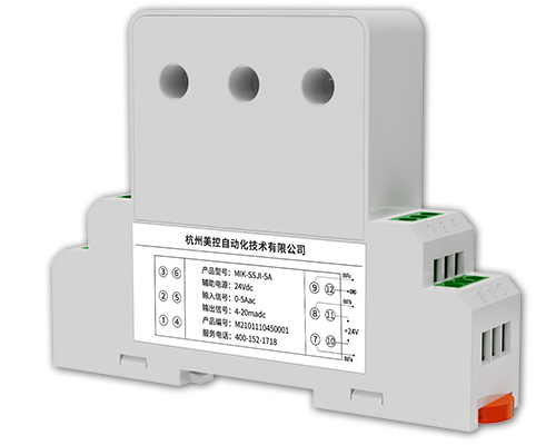 美控MIK-SSJI 三相交流電流傳感器，可測三路，1-30A
