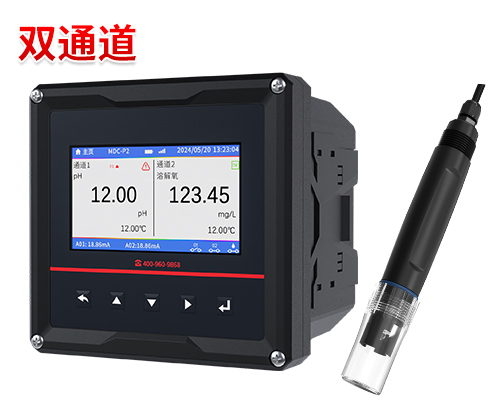4G無(wú)線雙通道pH/orp控制器-高端款